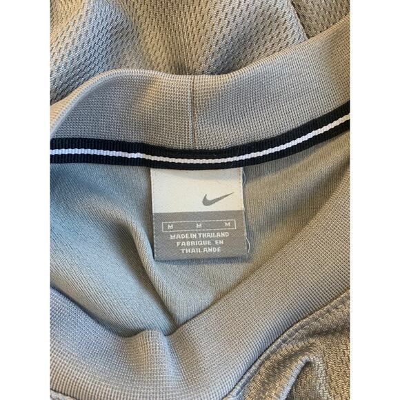 Vintage Nike Women's Crewneck Thermal Pullover Sweater Long Sleeves Gray Size M - Picture 3 of 5